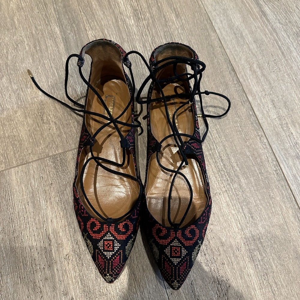 Aquazurra flats sz 39